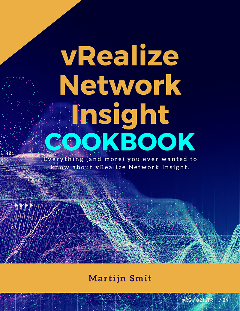 vRealize Network Insight Cookbook Now Available!