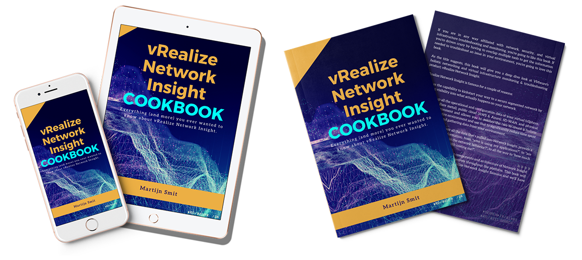 vRealize Network Insight Cookbook Update